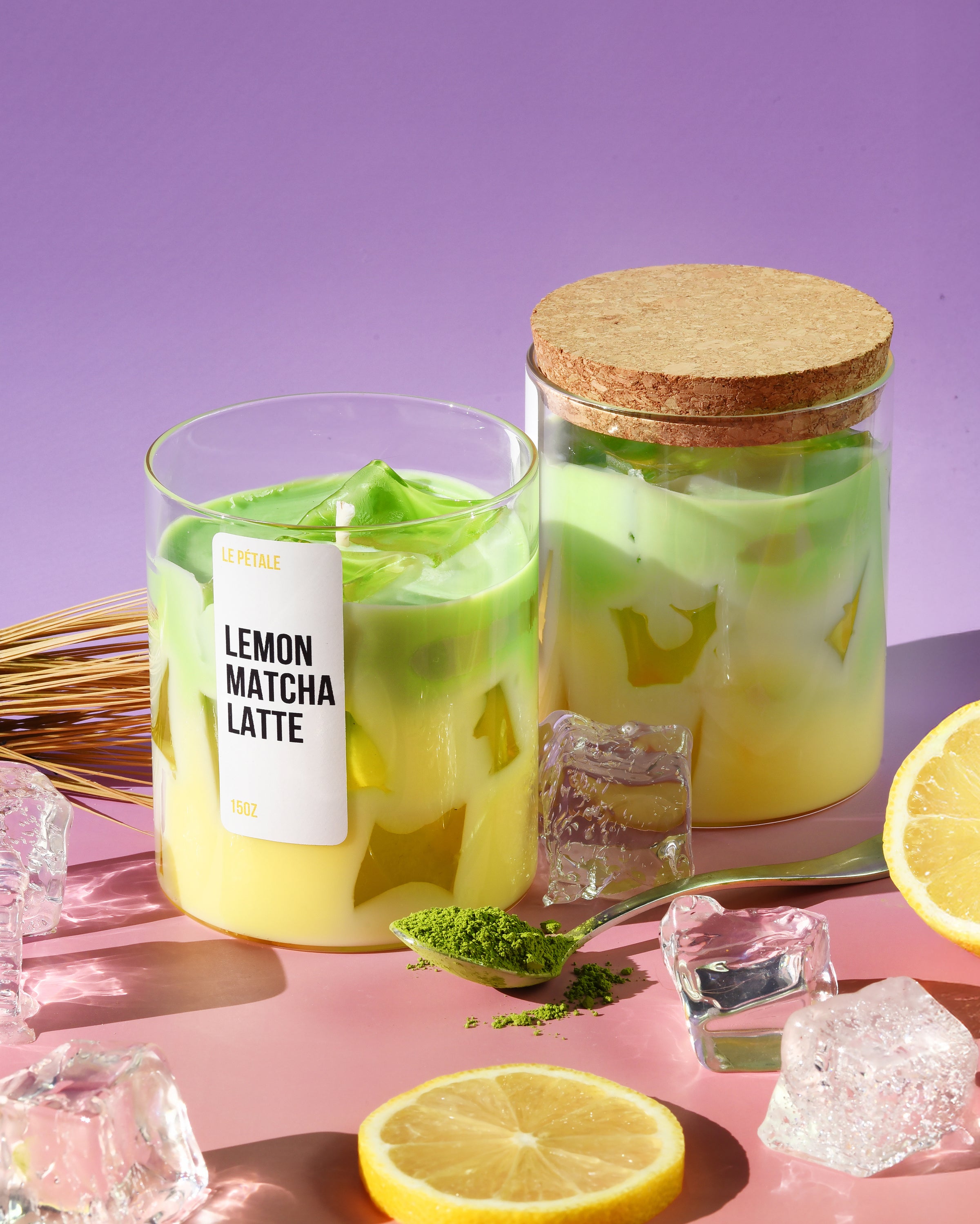Lemon Matcha Latte Candle