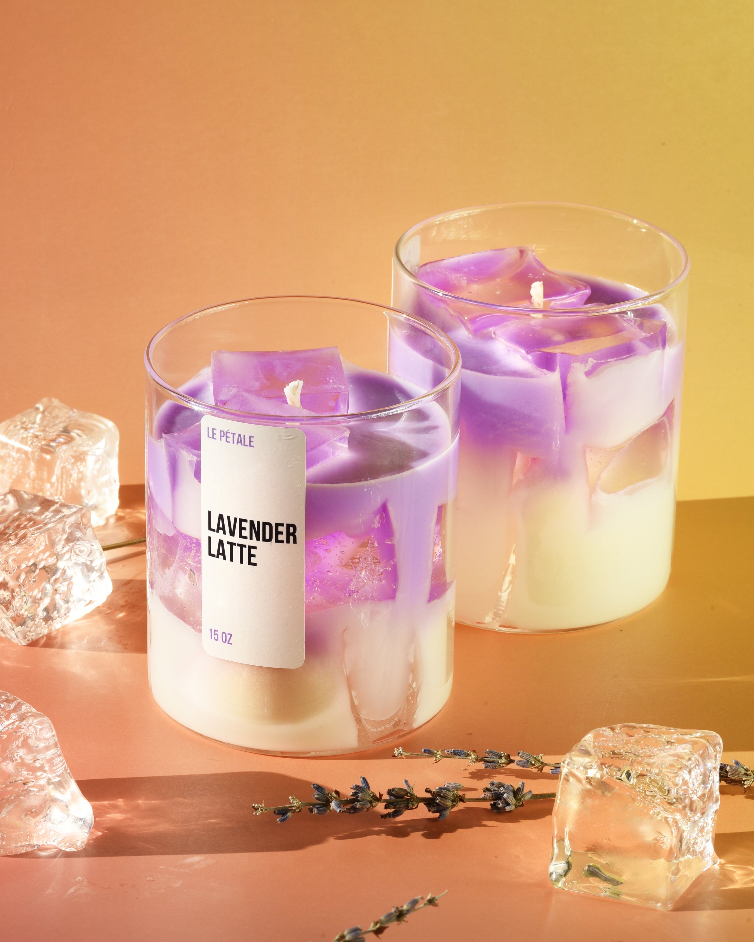 Iced Lavender Latte Candle