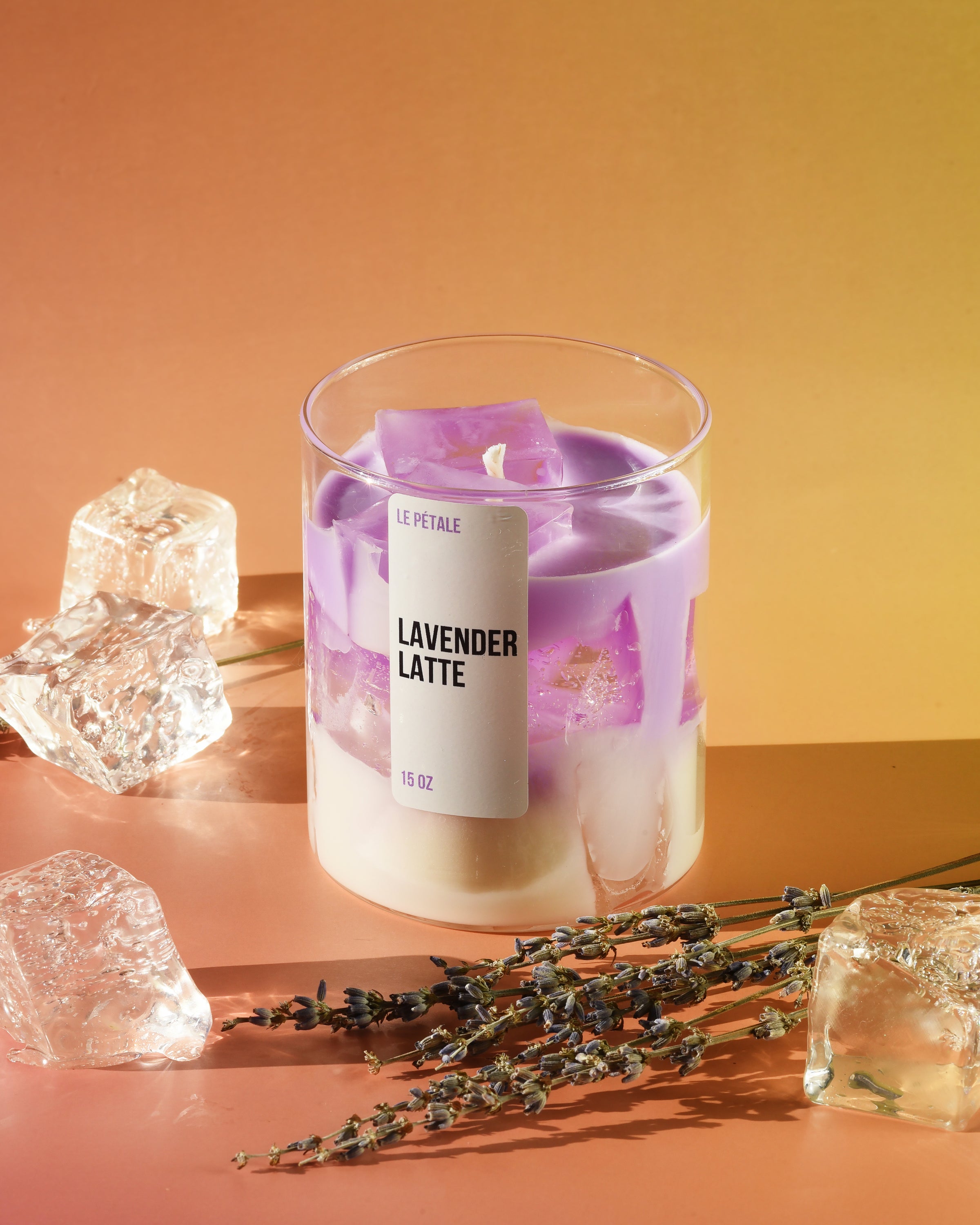 Iced Lavender Latte Candle